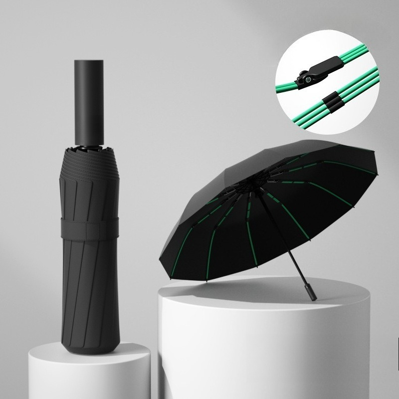 Golf Umbrella Large - Ombrello Automatico di Grandi Dimensioni, Parasole