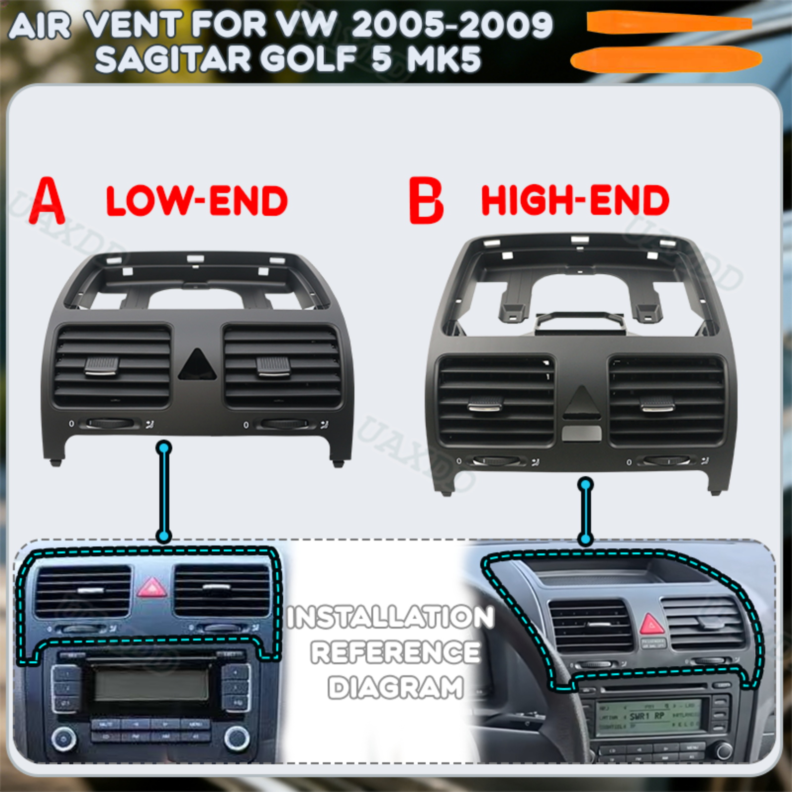 Kit di Ventilazione per VW Sag - Golf Equipment Outlet recensione e prezzo
