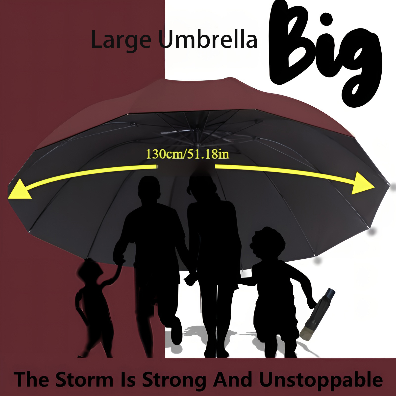 Ombrello da golf grande, resis - Golf Umbrella Large recensione e prezzo